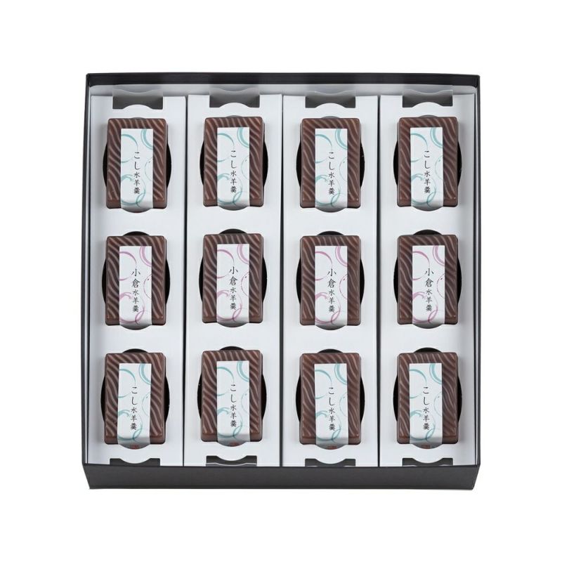 ≪ポイント２倍≫川越夜舟　水ようかん １２個入