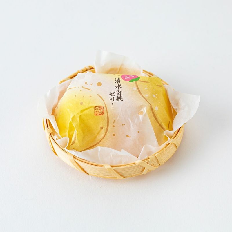 ≪ポイント２倍≫大久保白桃（桃ゼリー） ２個入（パック）※熨斗・掛け紙対応不可