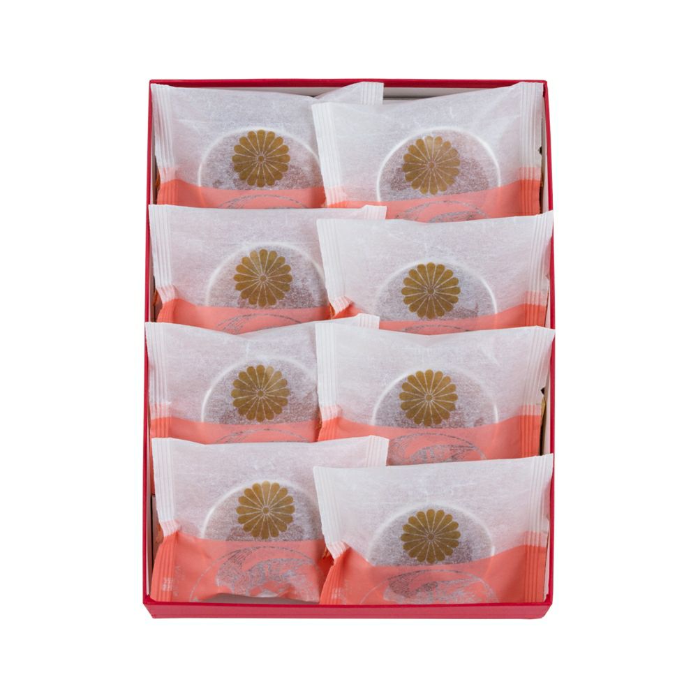 菊花紋章焼印入叙勲記念チーズケーキ ８個入※着日指定・応相談