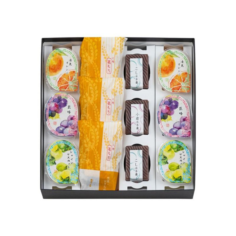 ≪ポイント２倍≫水菓子４種詰め合わせ１２個入