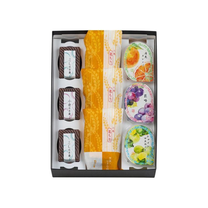 ≪ポイント２倍≫水菓子３種詰め合わせ９個入