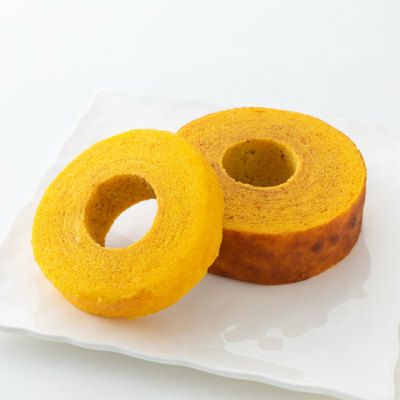 《羽田空港店・WEB限定販売》<br >檸檬(レモン)バウムクーヘン(中)