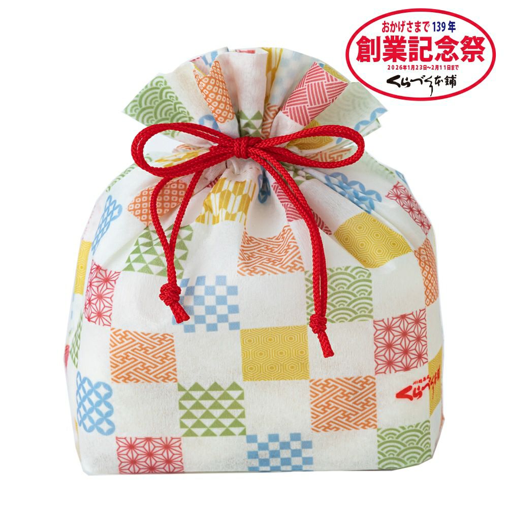創業祭期間限定販売創業１３７周年巾着人気お菓子詰め合わせ　７個入
